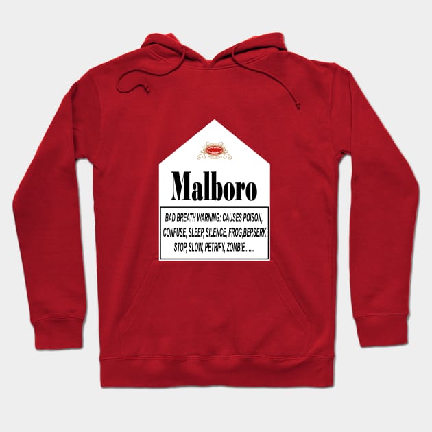 Malboro Warning Hoodie by philtomato